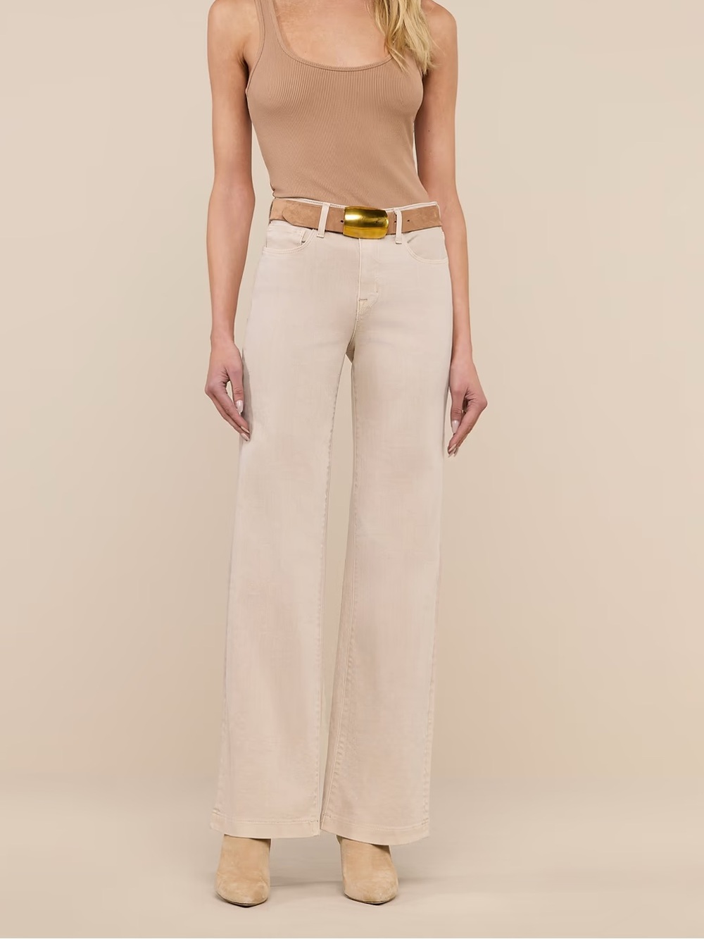 L’Agence Scottie wide leg denim
